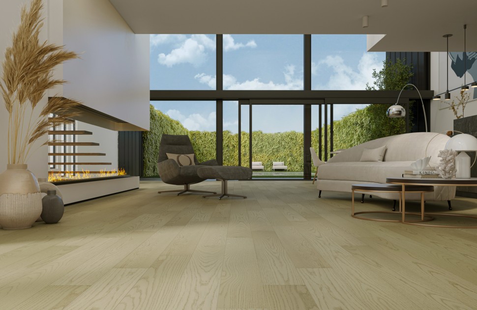 Кварцевый паркет Quartz Parquet Классик 5 мм 414 Дуб Шампань