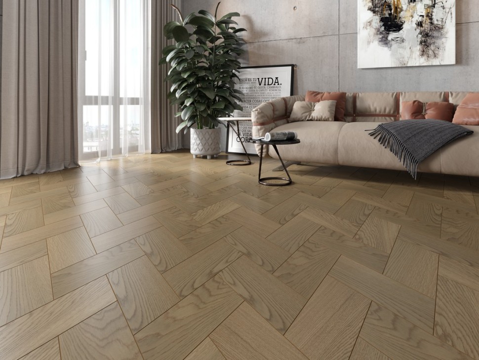 Инженерная доска Eppe Alberga Итальянская елка AL1202 Дуб Blanchi