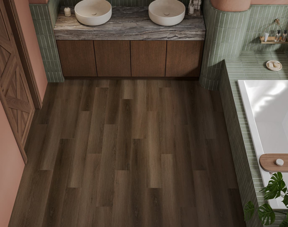 Кварц-винил Alpine floor Титан 6 28-6 Обсидиан