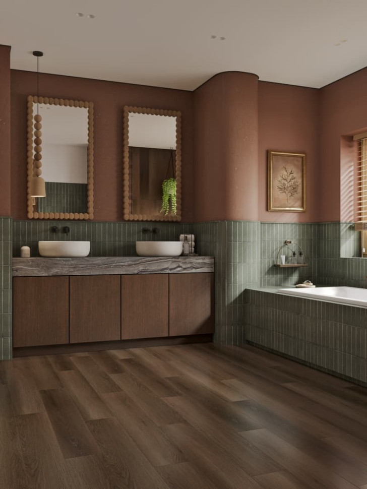 Кварц-винил Alpine floor Титан 6 28-6 Обсидиан