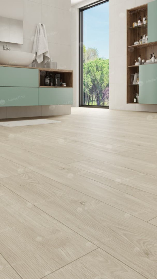 Кварц-винил Alpine floor Секвойя LVT 6-5 Секвойя Серая