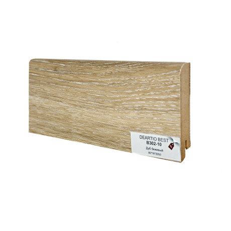 Плинтус Deartio B302-10 Дуб бежевый