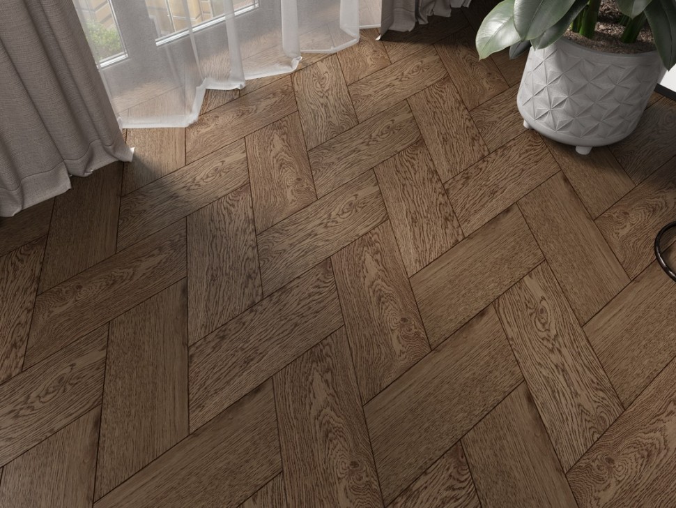 Инженерная доска Eppe Alberga Итальянская елка AL1207 Дуб Pepper