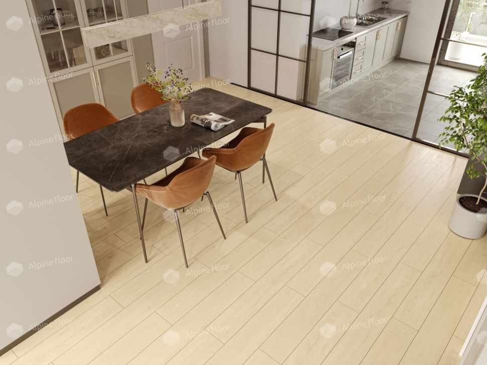 Кварц-винил Alpine floor Секвойя LVT 6-6 Секвойя Калифорния