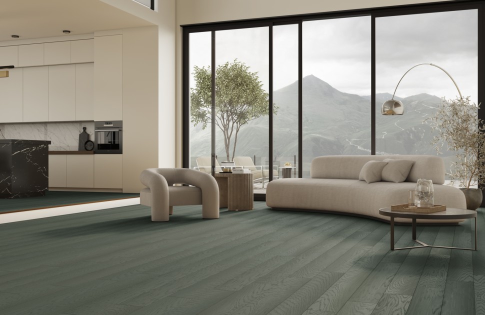 Кварцевый паркет Quartz Parquet Классик 5 мм 409 Дуб Средиземноморский