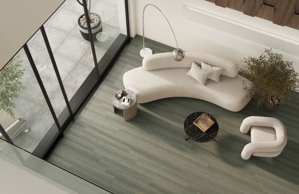 Кварцевый паркет Quartz Parquet Классик 5 мм 409 Дуб Средиземноморский