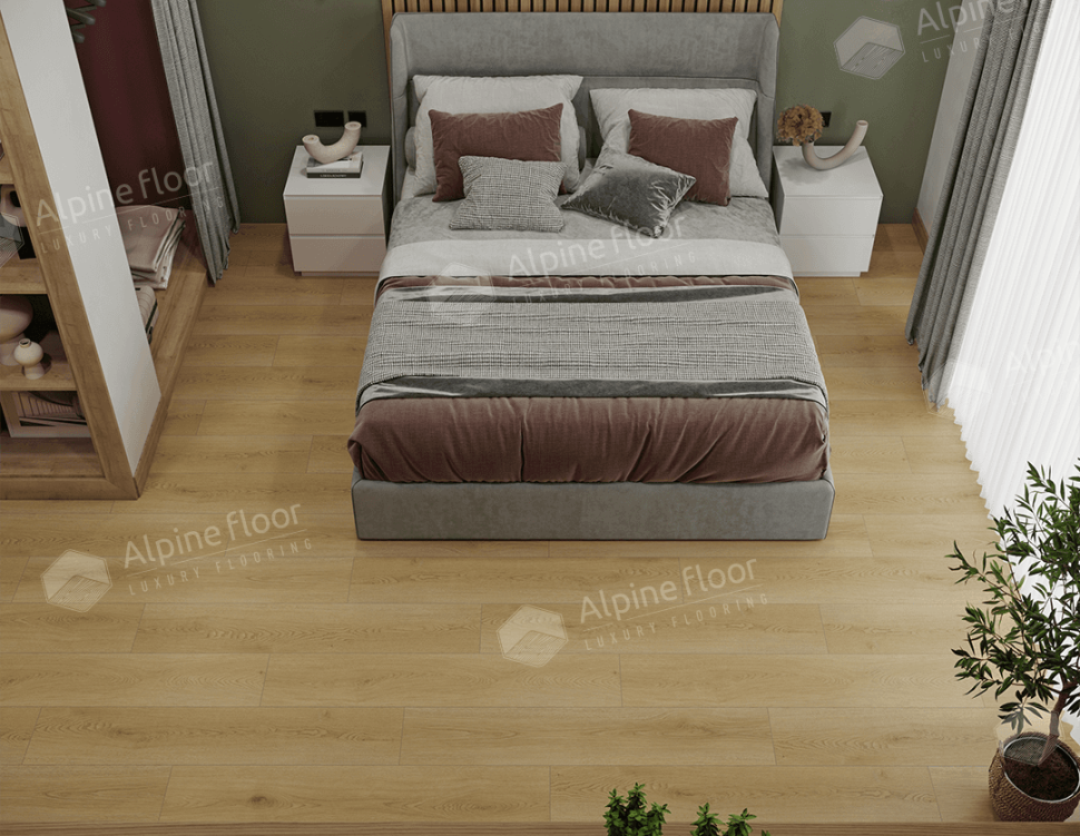 Кварц-винил Alpine Floor Матовое затмение (Eclipse Super Matt) 21-32 Веро