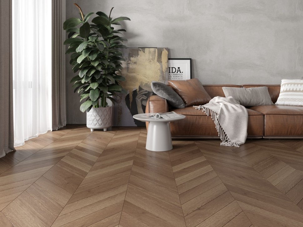 Инженерная доска Eppe Alberga Французская елка AL1204 Дуб Sand