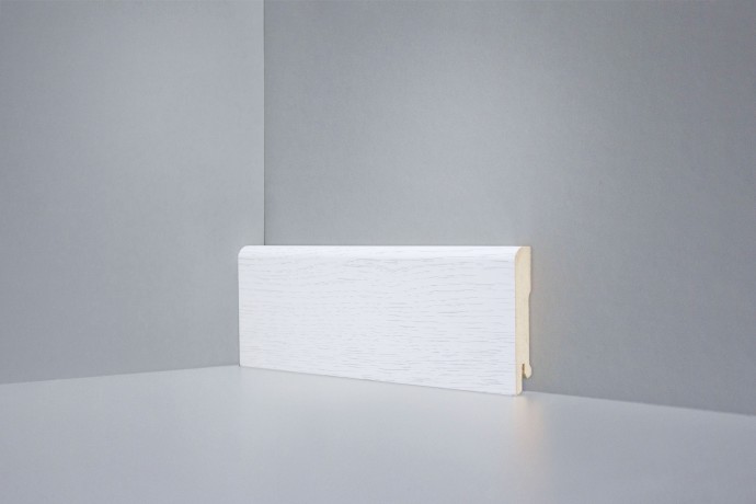 Плинтус Deartio B202-04 Дуб бело-серый