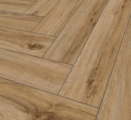 Кварц-винил The Floor Herringbone P1004 Riley Oak HB