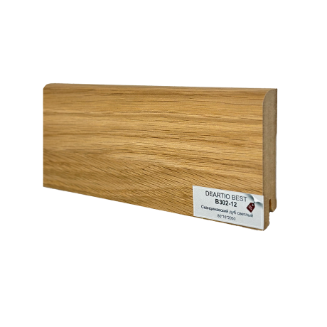 Плинтус Deartio B302-12 Скандинавский дуб светлый