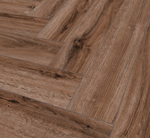 Кварц-винил The Floor Herringbone P1005 Portland Oak HB