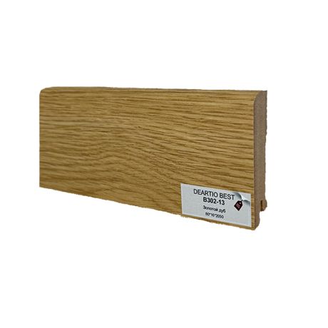 Плинтус Deartio B302-13 Золотой дуб