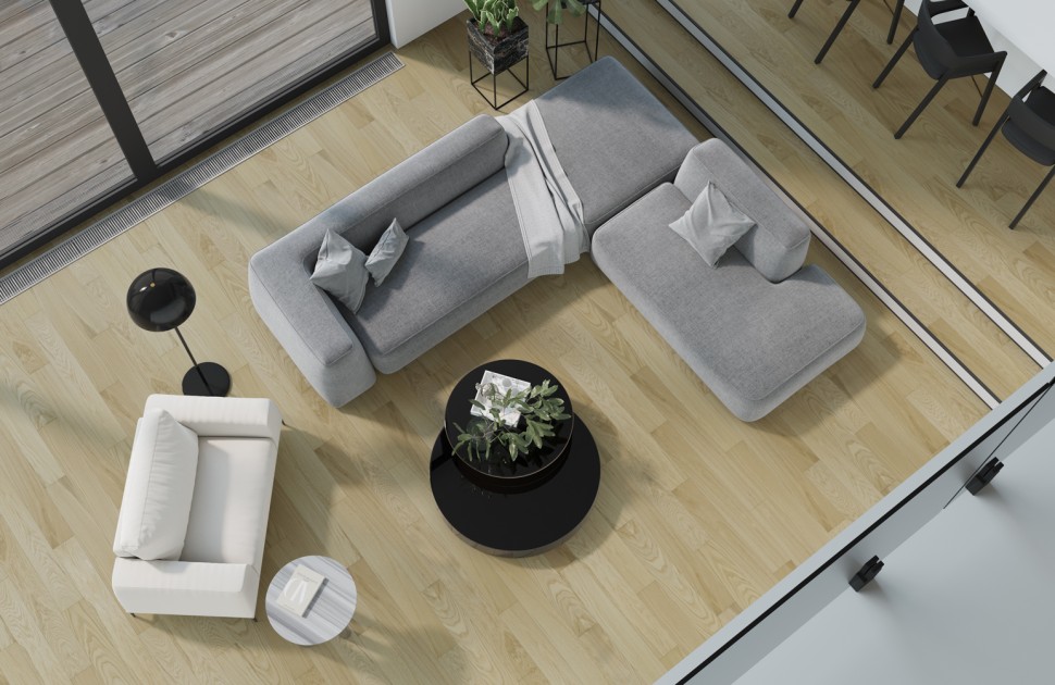 Кварцевый паркет Quartz Parquet Классик 5 мм 407 Дуб Тоскана