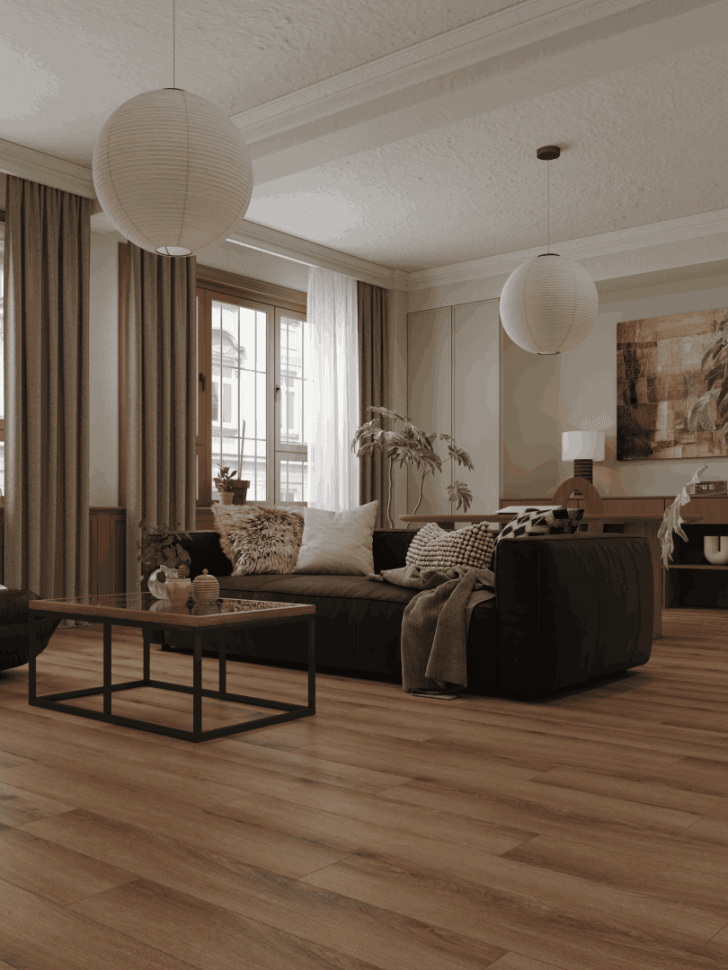 Кварц-винил Alpine floor Титан 6 28-9 Азурит
