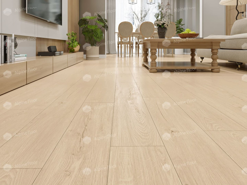 Кварц-винил Alpine floor Секвойя LVT 6-10 Секвойя Классик