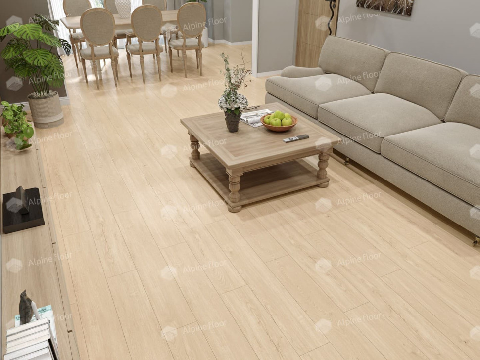 Кварц-винил Alpine floor Секвойя LVT 6-10 Секвойя Классик