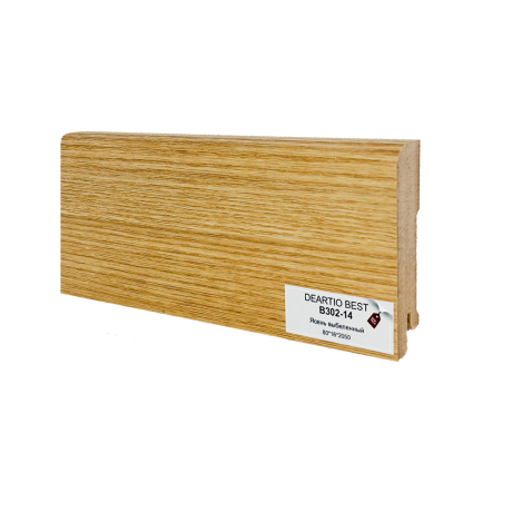 Плинтус Deartio B302-14 Ясень выбеленный
