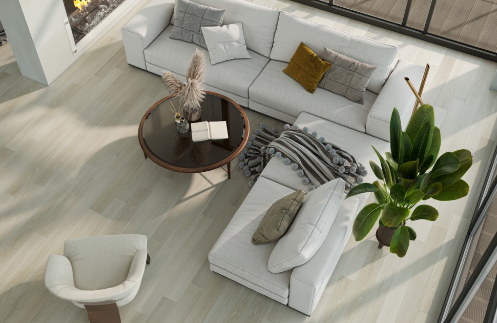 Кварцевый паркет Quartz Parquet Классик 5 мм 405 Дуб Лимба