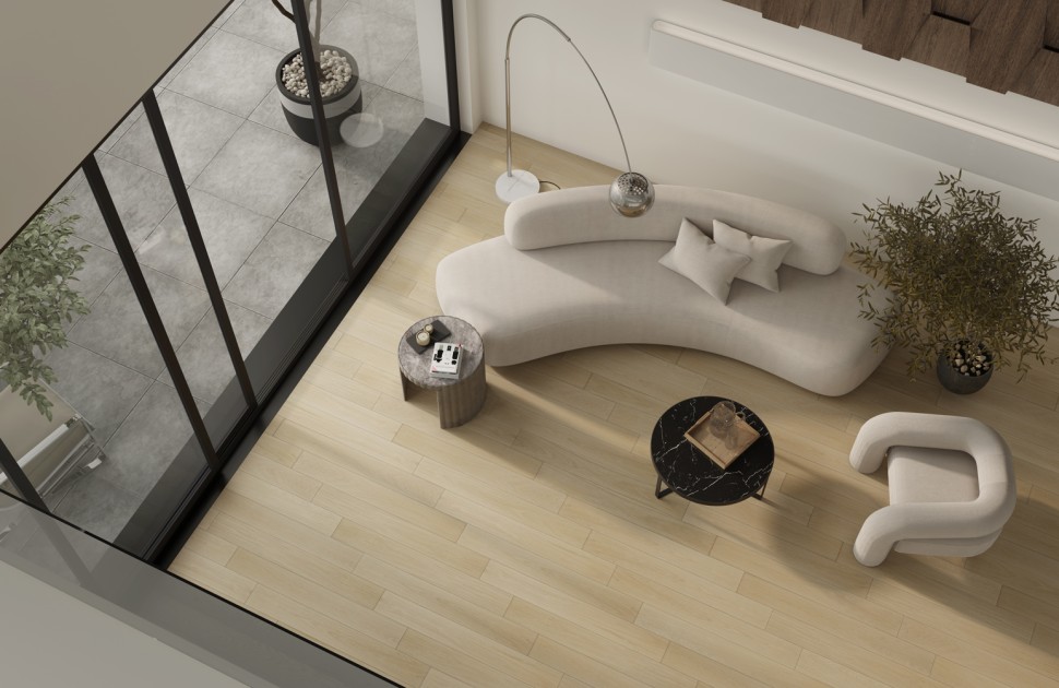 Кварцевый паркет Quartz Parquet Классик 5 мм 404 Дуб Испанский