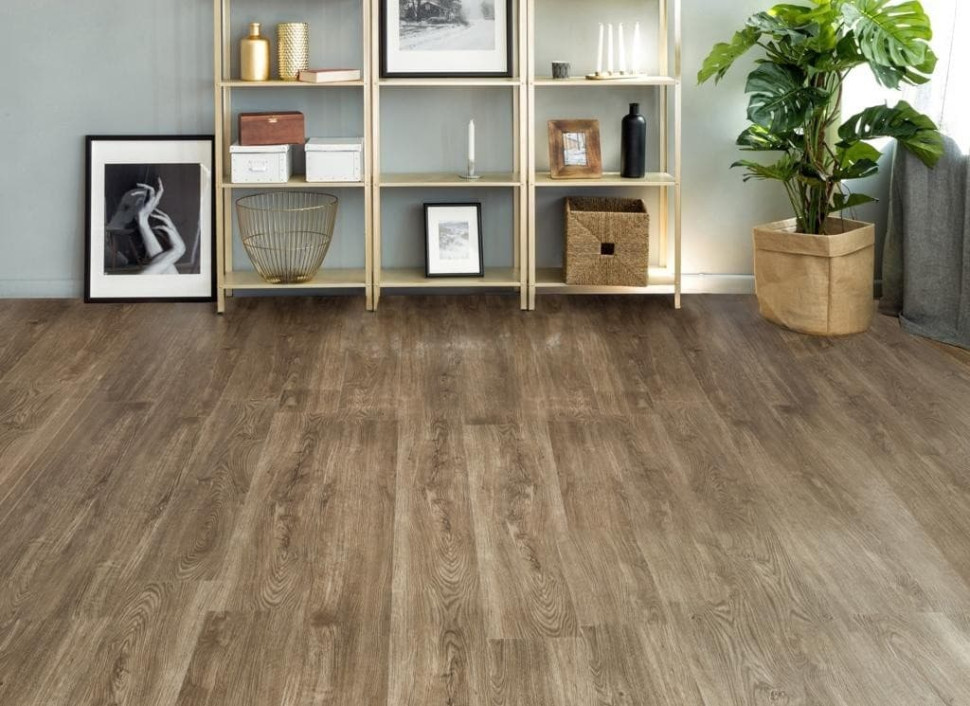 Кварц-винил Alpine floor Секвойя LVT 6-12 Секвойя Темная