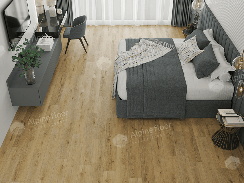 Кварц-винил Alpine Floor Матовое затмение (Eclipse Super Matt) 21-26 Калькутта