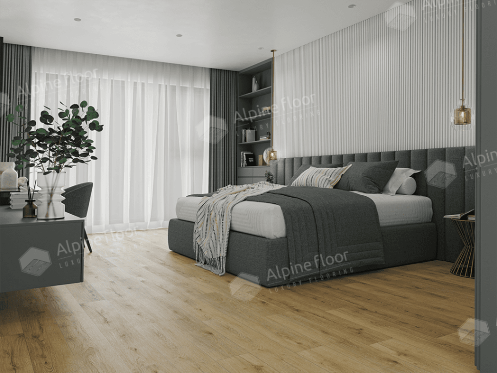 Кварц-винил Alpine Floor Матовое затмение (Eclipse Super Matt) 21-26 Калькутта