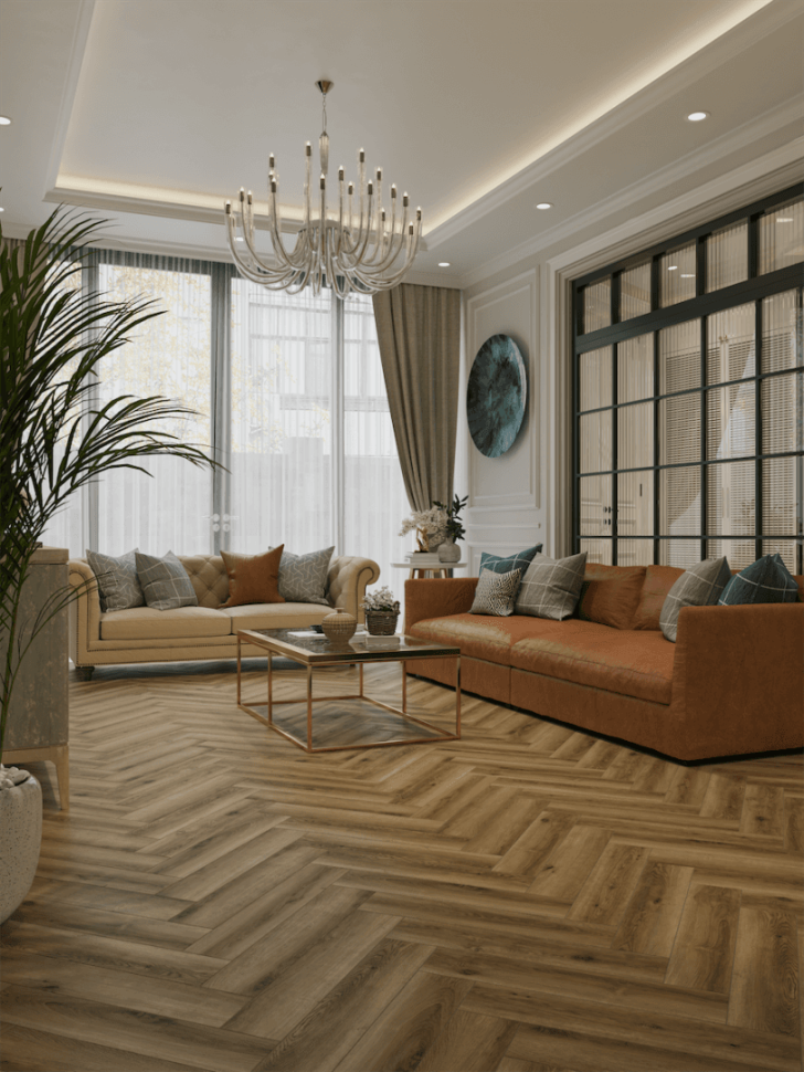 Кварц-винил Alpine floor Титан Паркет 29-1 Афина