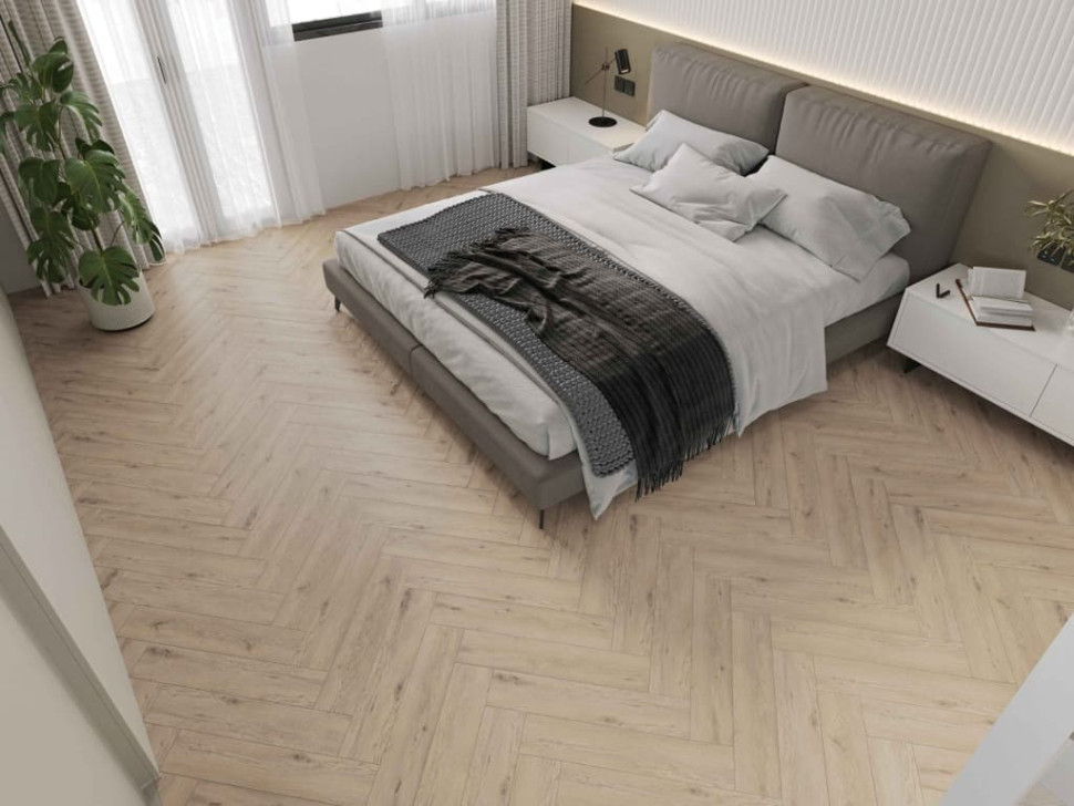 Кварц-винил Alpine floor Изящный паркет 13-23 Дуб Алиот