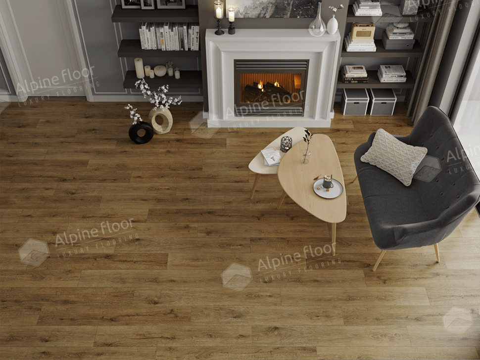 Кварц-винил Alpine Floor Матовое затмение (Eclipse Super Matt) 21-31 Энигма