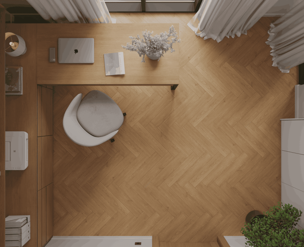 Кварц-винил Alpine floor Титан Паркет 29-2 Аполлон