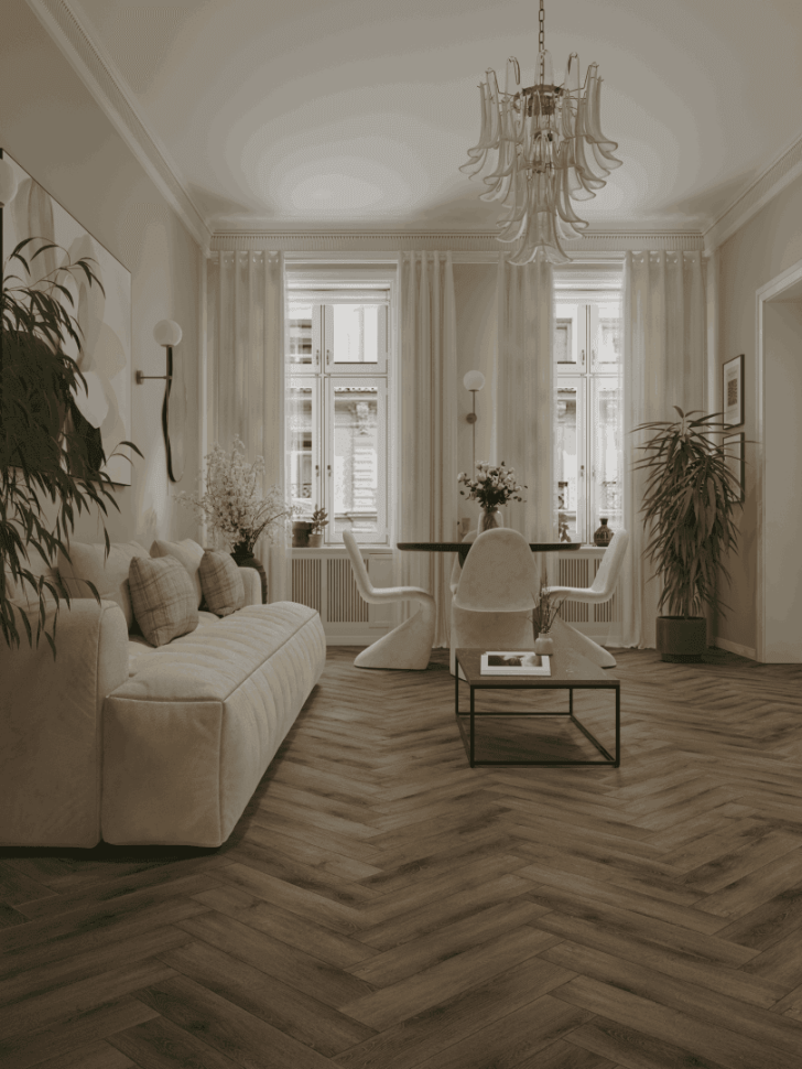 Кварц-винил Alpine floor Титан Паркет 29-3 Центурион