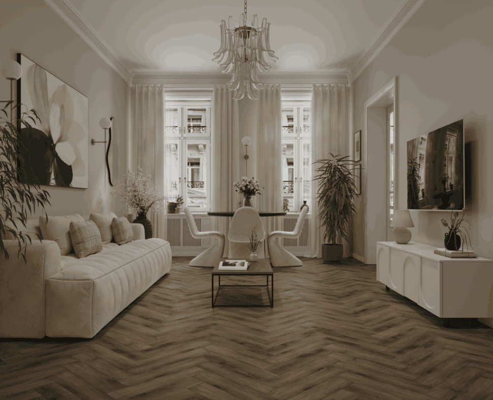 Кварц-винил Alpine floor Титан Паркет 29-3 Центурион