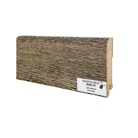 Плинтус Deartio B302-19 Дуб жженый