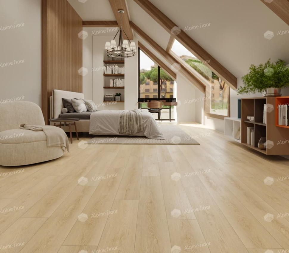 Кварц-винил Alpine floor Насыщенный (Intense) 9-13 Тихий лес