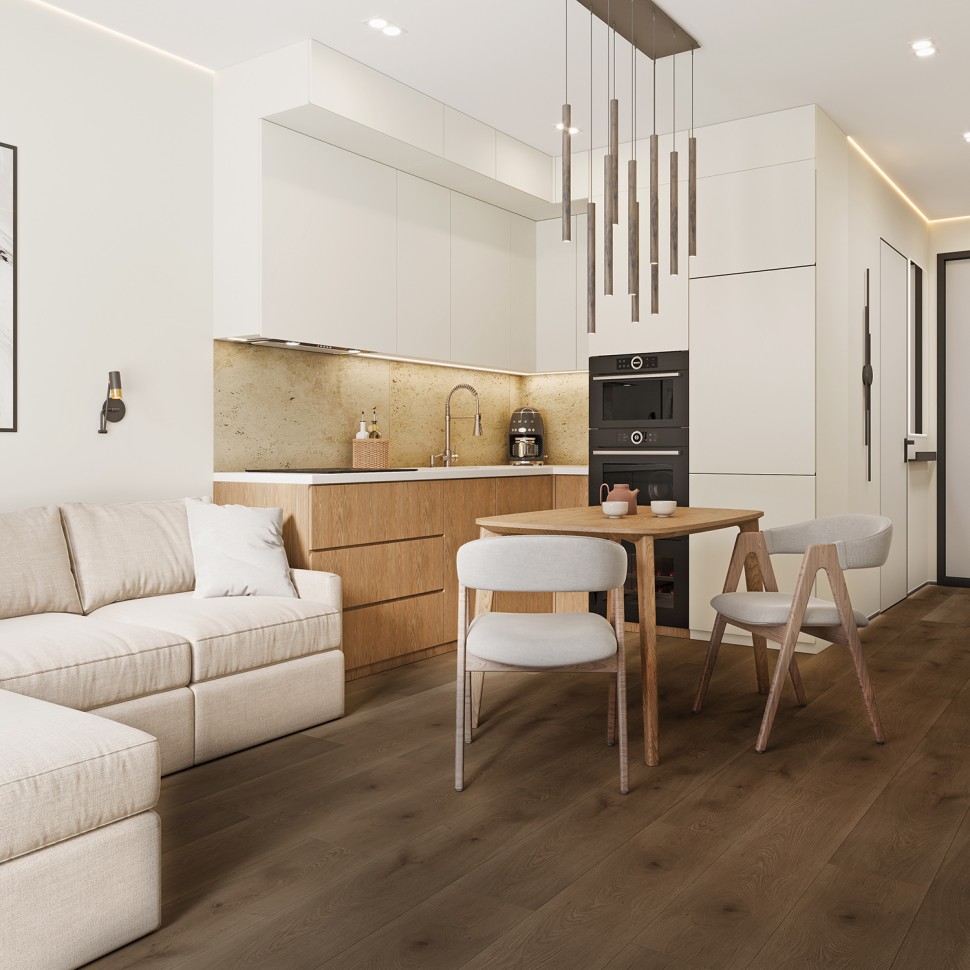 Кварц-винил Floorwood Quantum 6521 Дуб Барлоу