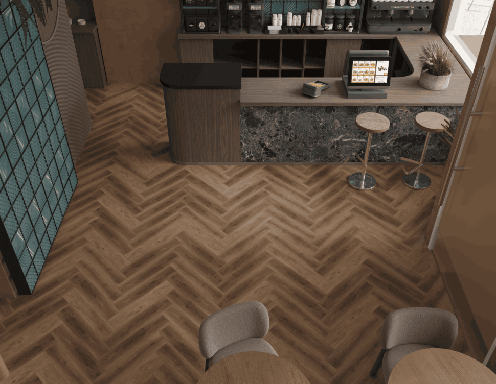 Кварц-винил Alpine floor Титан Паркет 29-5 Икарус