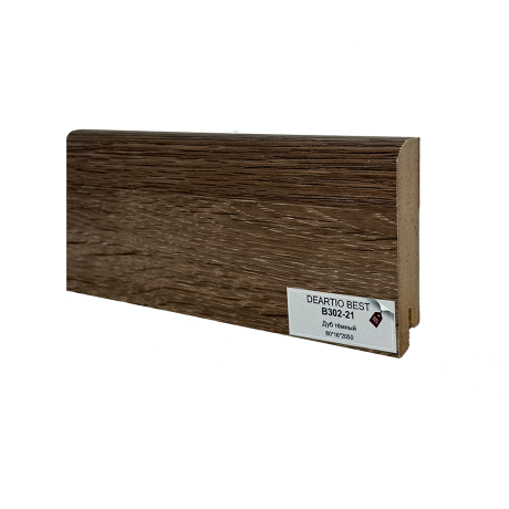 Плинтус Deartio B302-21 Дуб темный