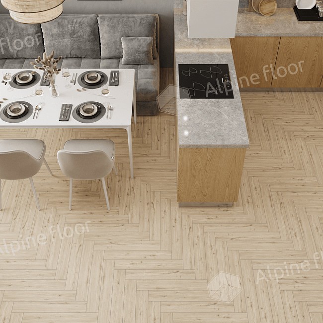 Ламинат Alpine floor Original Herringbone 8 Pro 102-01 Дуб Лион