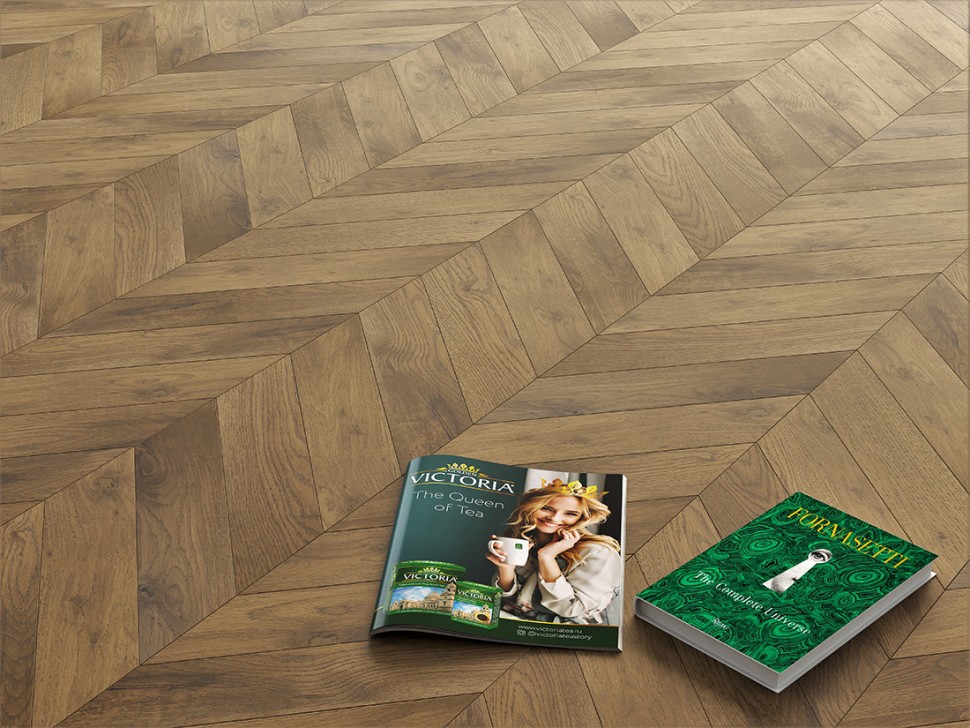 Инженерная доска Gran Parte Амбра Французская ёлка