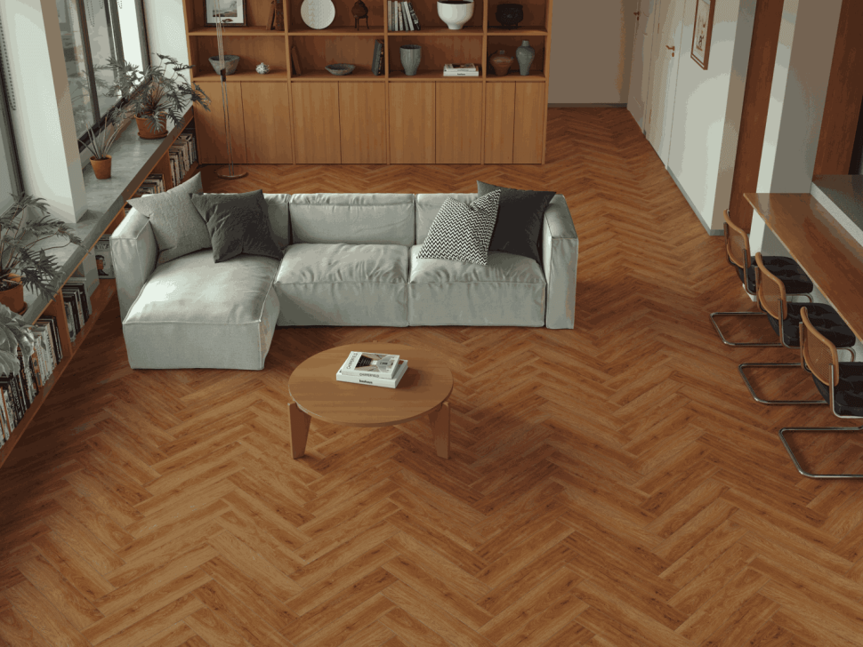Кварц-винил Alpine floor Титан Паркет 29-6 Олимп