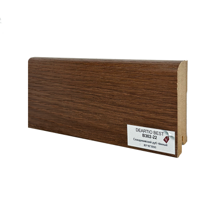 Плинтус Deartio B302-22 Скандинавский дуб темный
