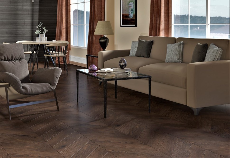 Инженерная доска Gran Parte Робуста Французская ёлка