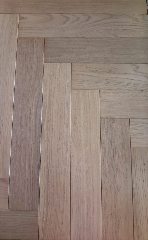 Инженерная доска Kraft Parkett Английская ёлка 902 Дуб Натур лак