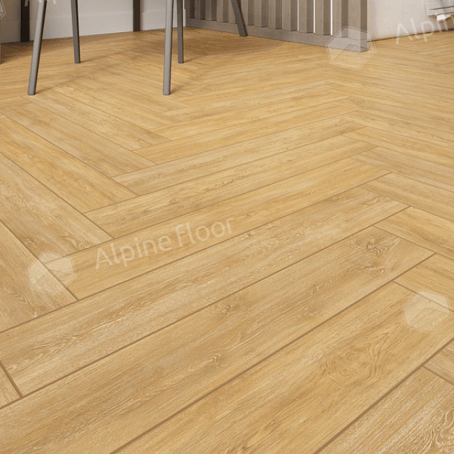 Ламинат Alpine floor Original Herringbone 8 Pro 102-04 Дуб Тулуза