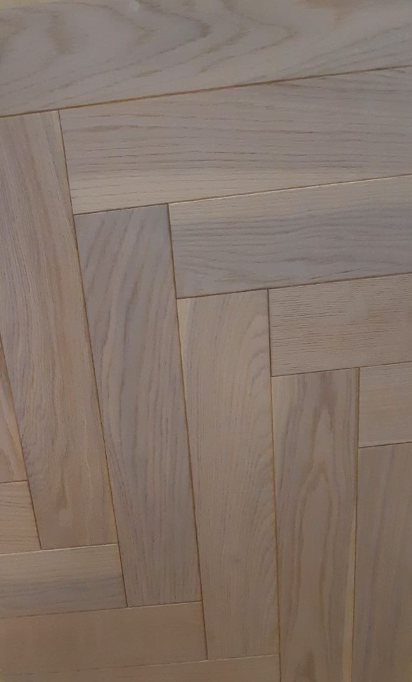 Инженерная доска Kraft Parkett Английская елка 903 Дуб Натур лак