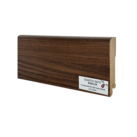 Плинтус Deartio B302-24 Скандинавский дуб коричневый