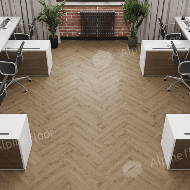 Ламинат Alpine floor Original Herringbone 8 Pro 102-07 Дуб Прованс