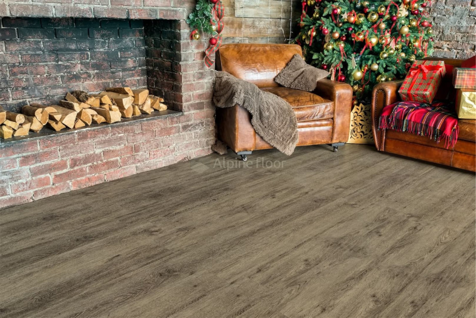Кварц-винил Alpine floor Гранд Секвойя Премиальная (Grand Sequoia Superior ABA) 11-803 Венге Грей