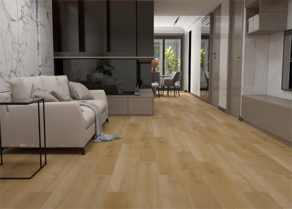 Кварц-винил Respect Доска 8303  Дуб Натур